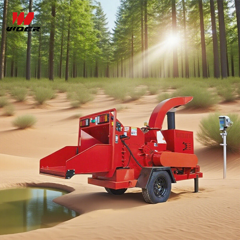 Contractors' Checklist: large wood chipper Delivery & Setup