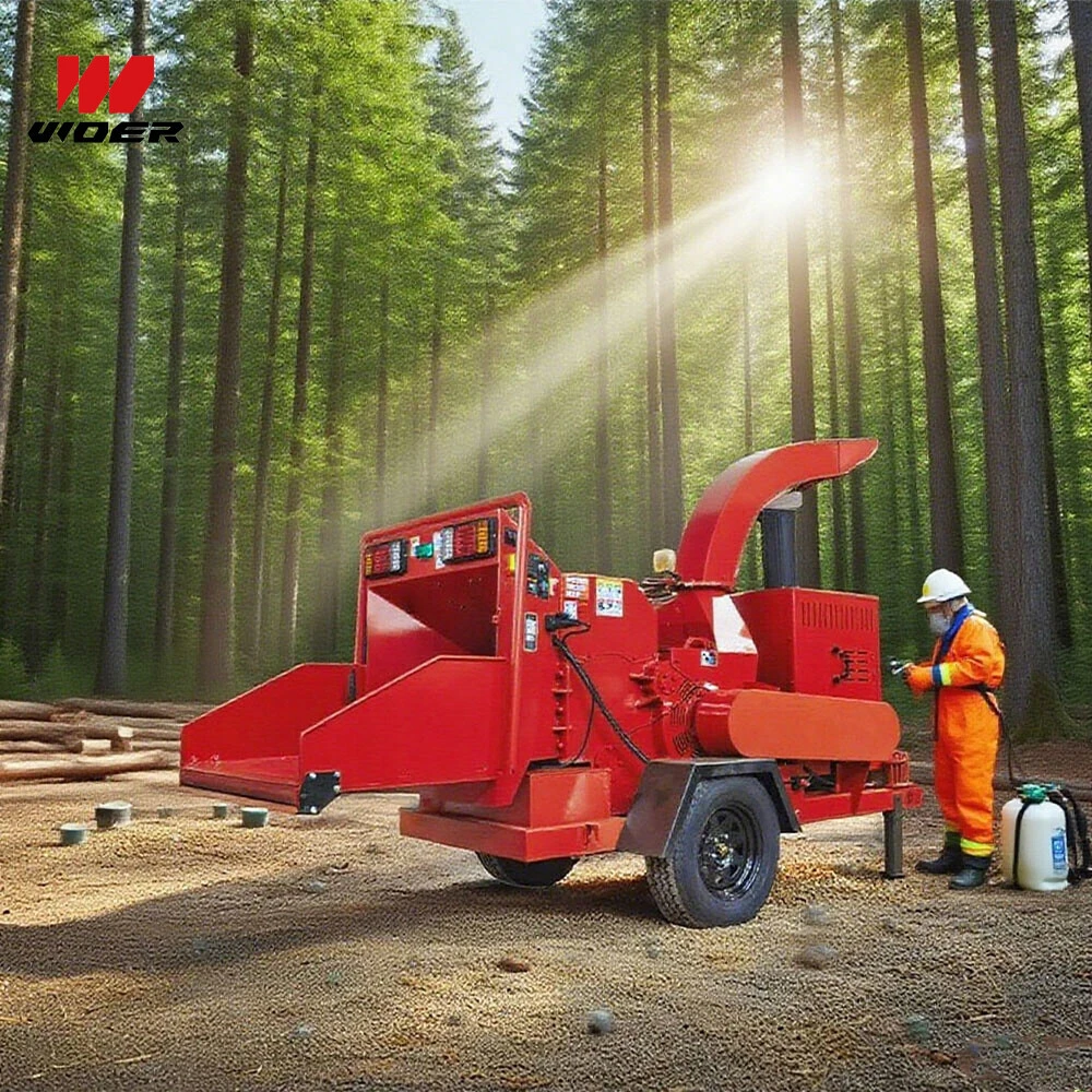 Operator Alert: shredder machine with wood chipper Safety Checklist
