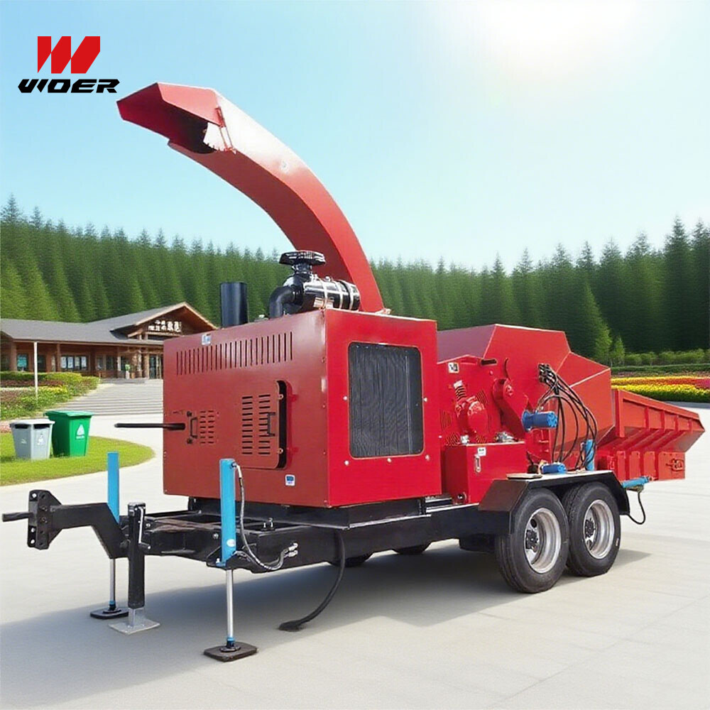 Space-Saving home use wood crusher chipper Units for Workshops