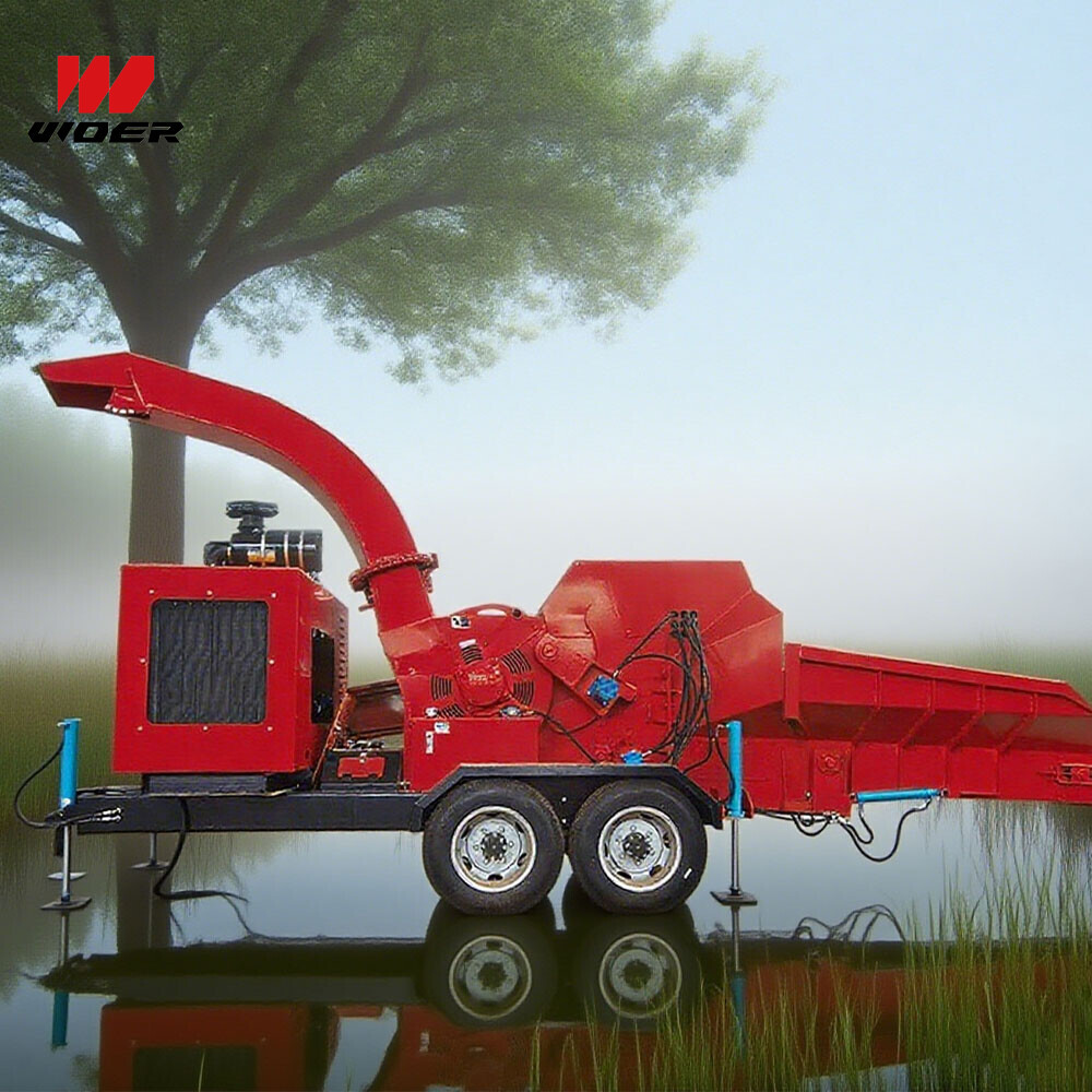 Crawler Wood Chipper: Ideal for Wetland Operations
