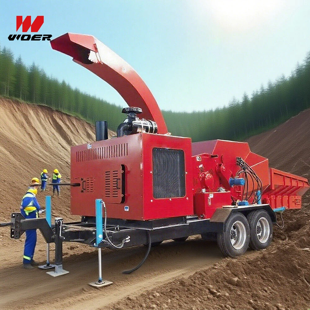 Hydraulic Feeding Wood Chipper - The Ultimate Efficiency Booster