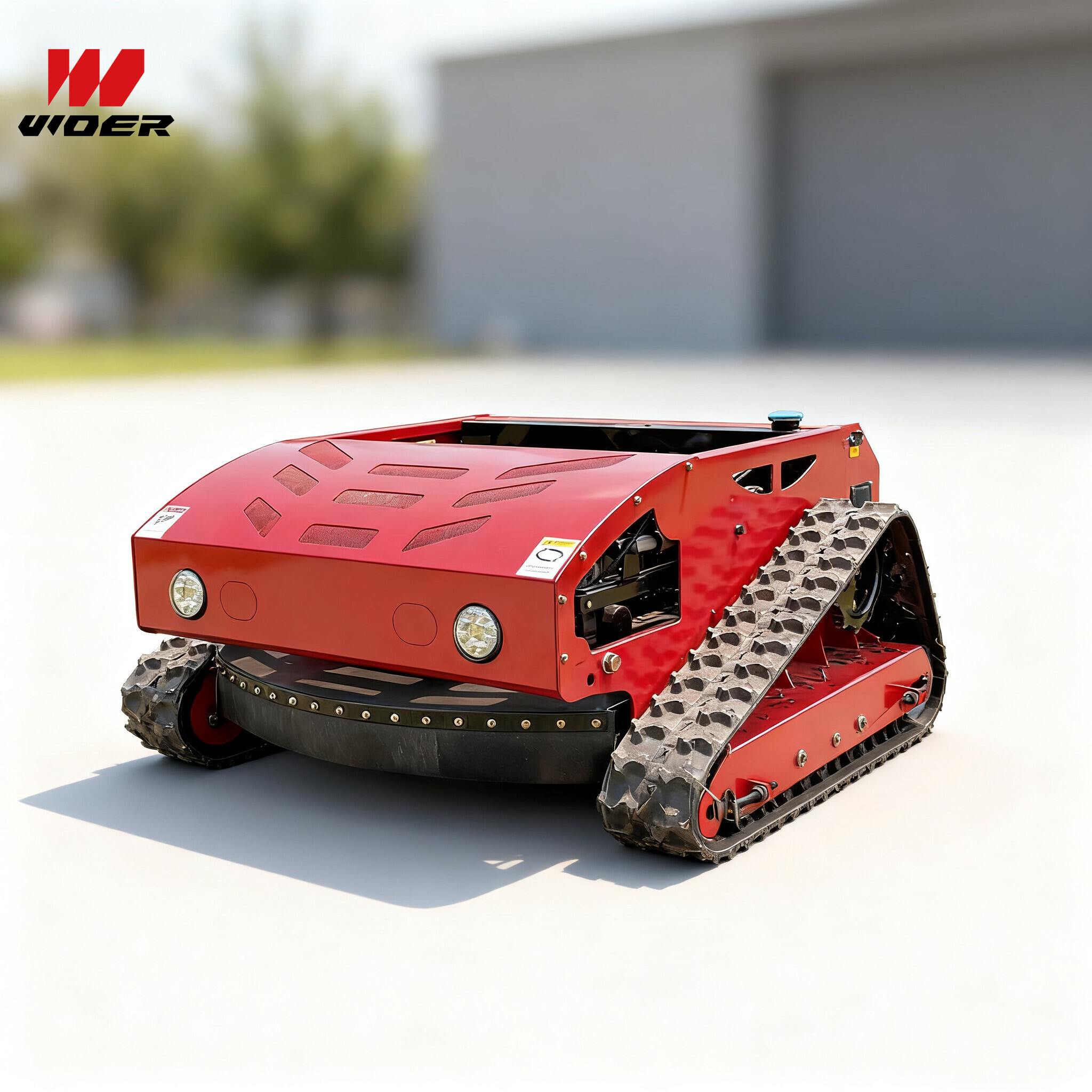 rubber tracks automatic remote golf course lawn mowers