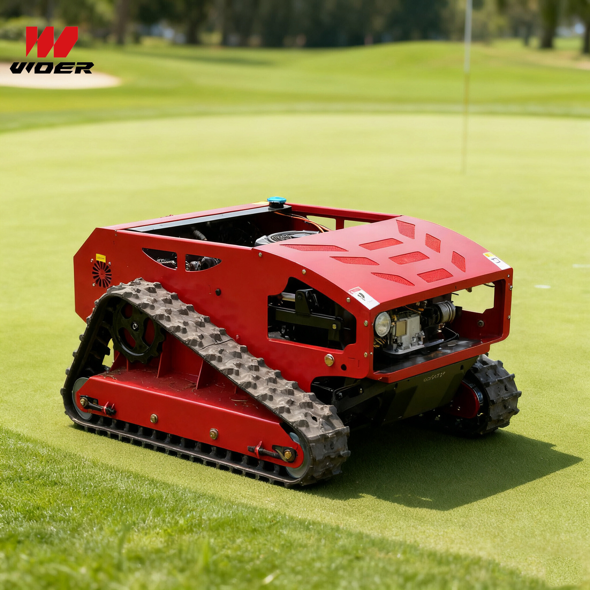 Can a Crawler Lawn Mower Tackle Steep Slopes Safely?