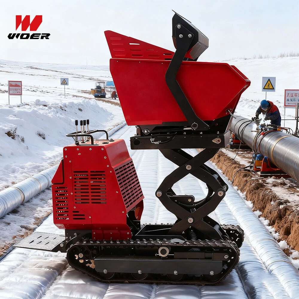 Scissor lift oil palm mini dumper: Harvest smarter now!