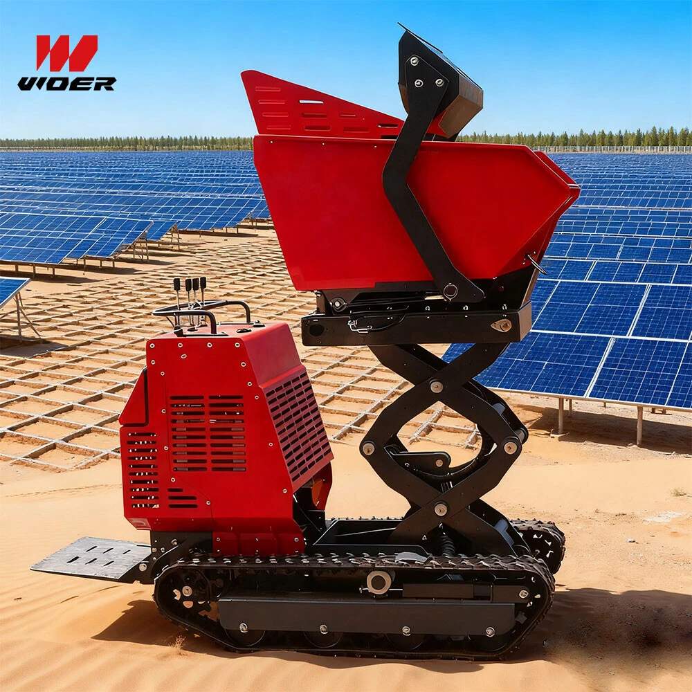 Customized Mini Crawler Dumper: Tailored for Forestry Needs