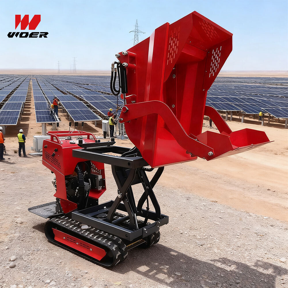 Join our demo: walk behind mini dumper diesel in action