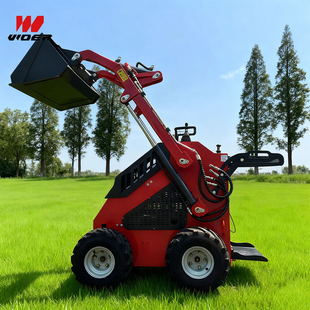 Mini Skid Steer Loader with Track: Boost Timber Productivity