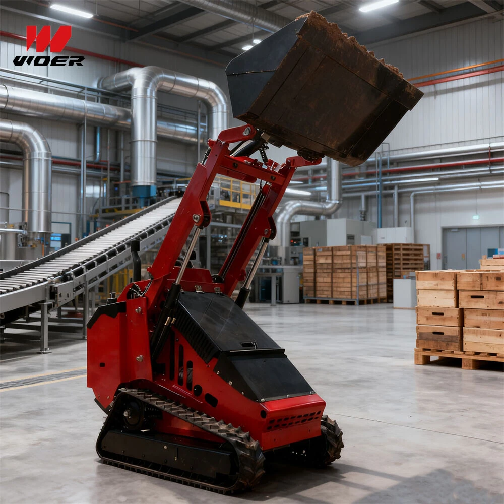 Wheel skid steer loader vs Track: Which Handles Wood Debris Better?