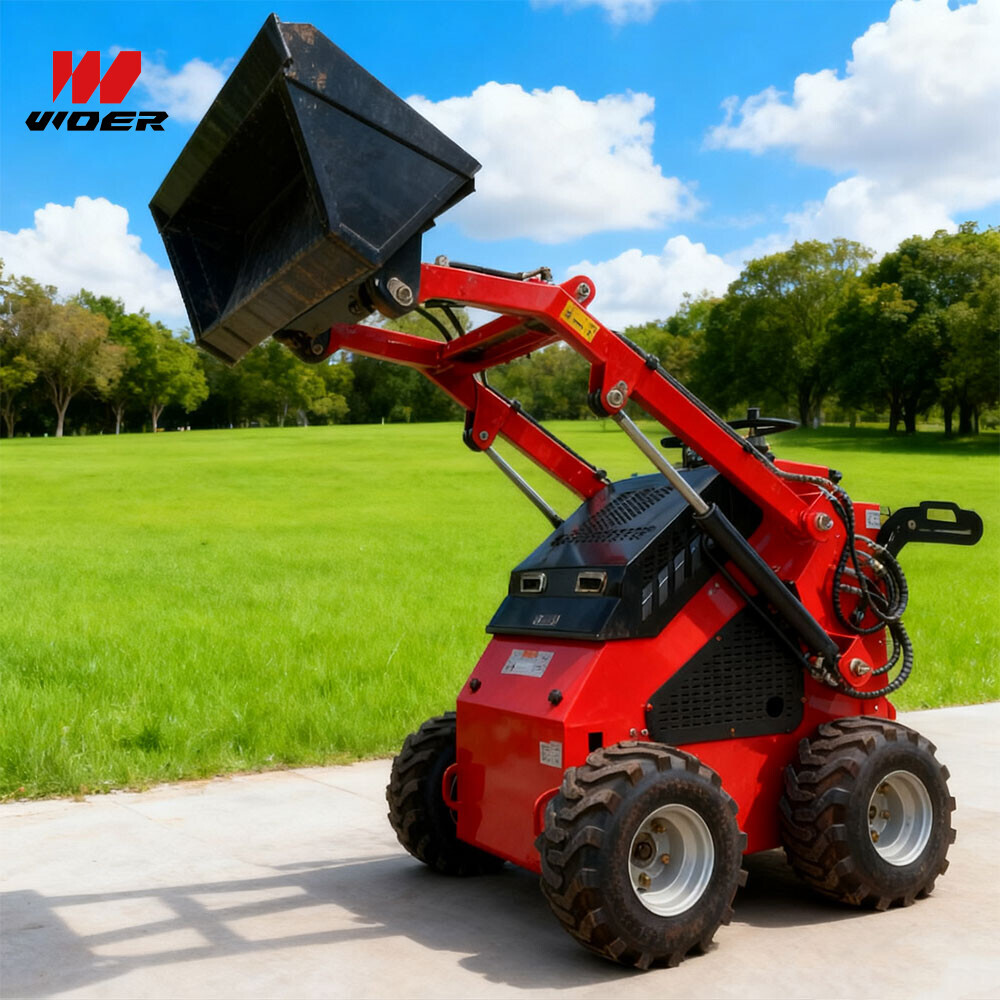 How Small Skid Steer Loader Boosts Productivity on Wood Yards