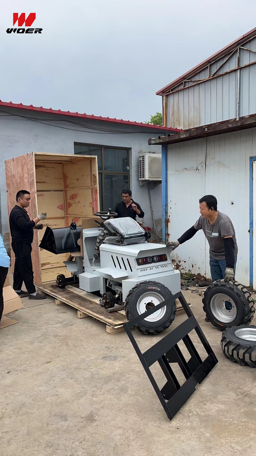 Mini Electric Loader for Sale | Wooden Crate Packing & Fast Shipping to USA Mini Electric Loader for Sale | Wooden Crate Packing & Fast Shipping to USA