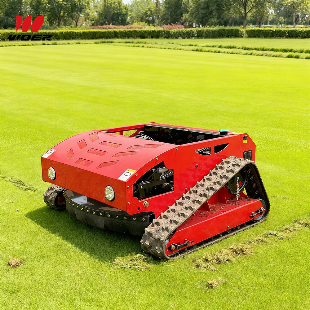 remote control auto gasoline engine lawn mower robot
