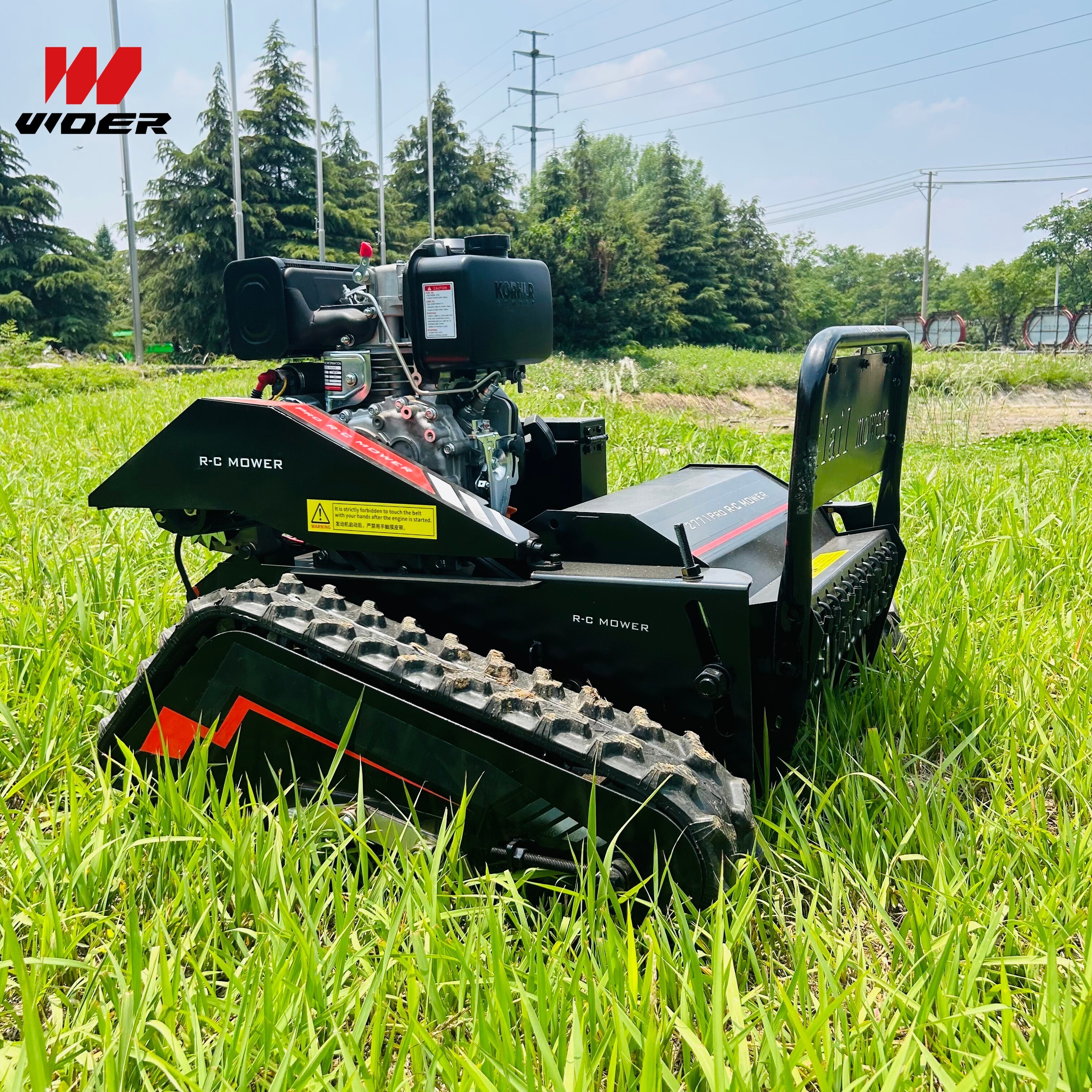 How to Spec a Remote controlled lawn mower for large-scale landscaping projects: sensors, battery, MTBF