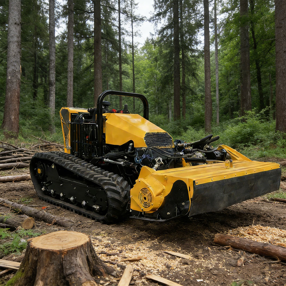 Forestry Drum Mulcher Remote Controlled Attachment