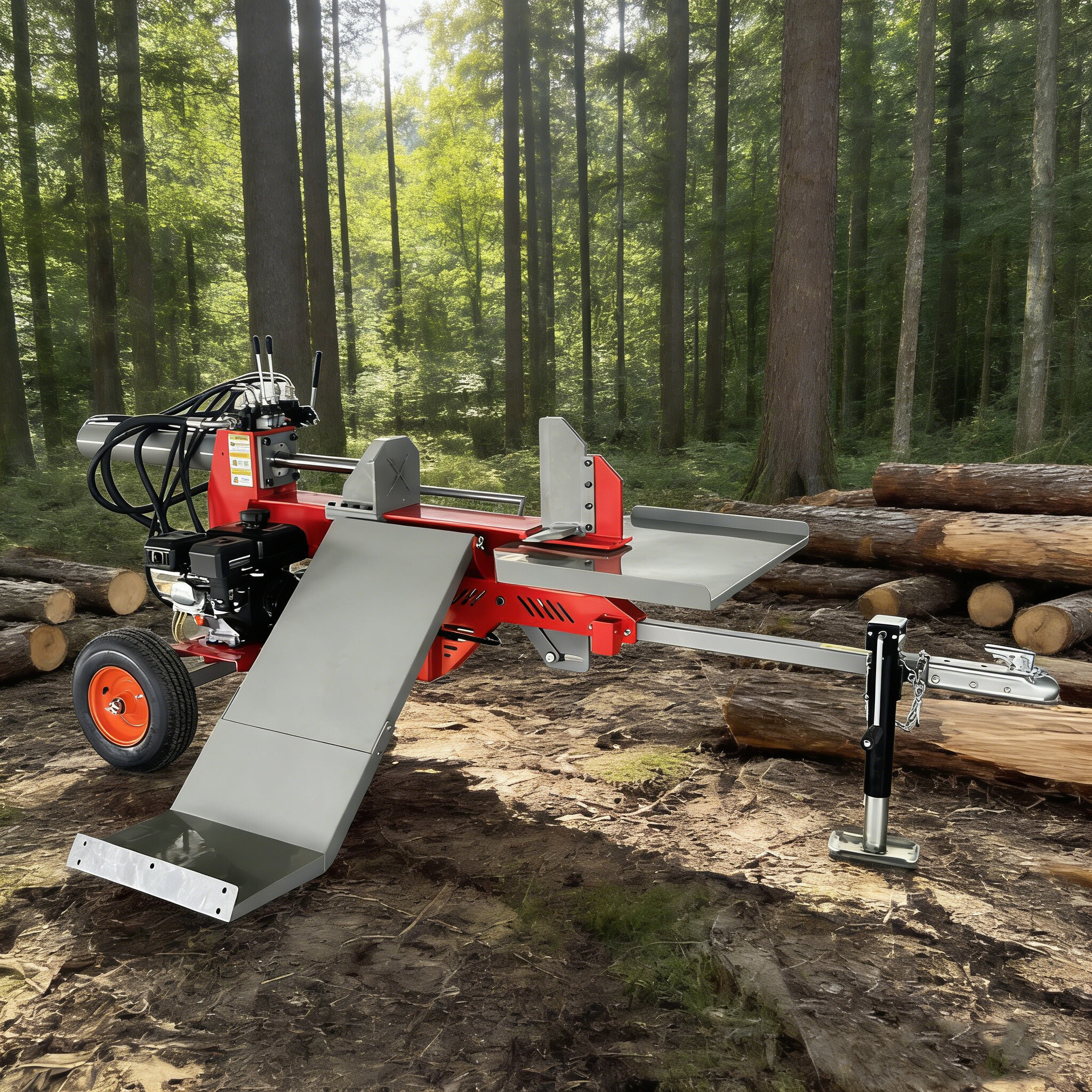 Integrated Use of Log Splitters with Other Wood Processing Equipment