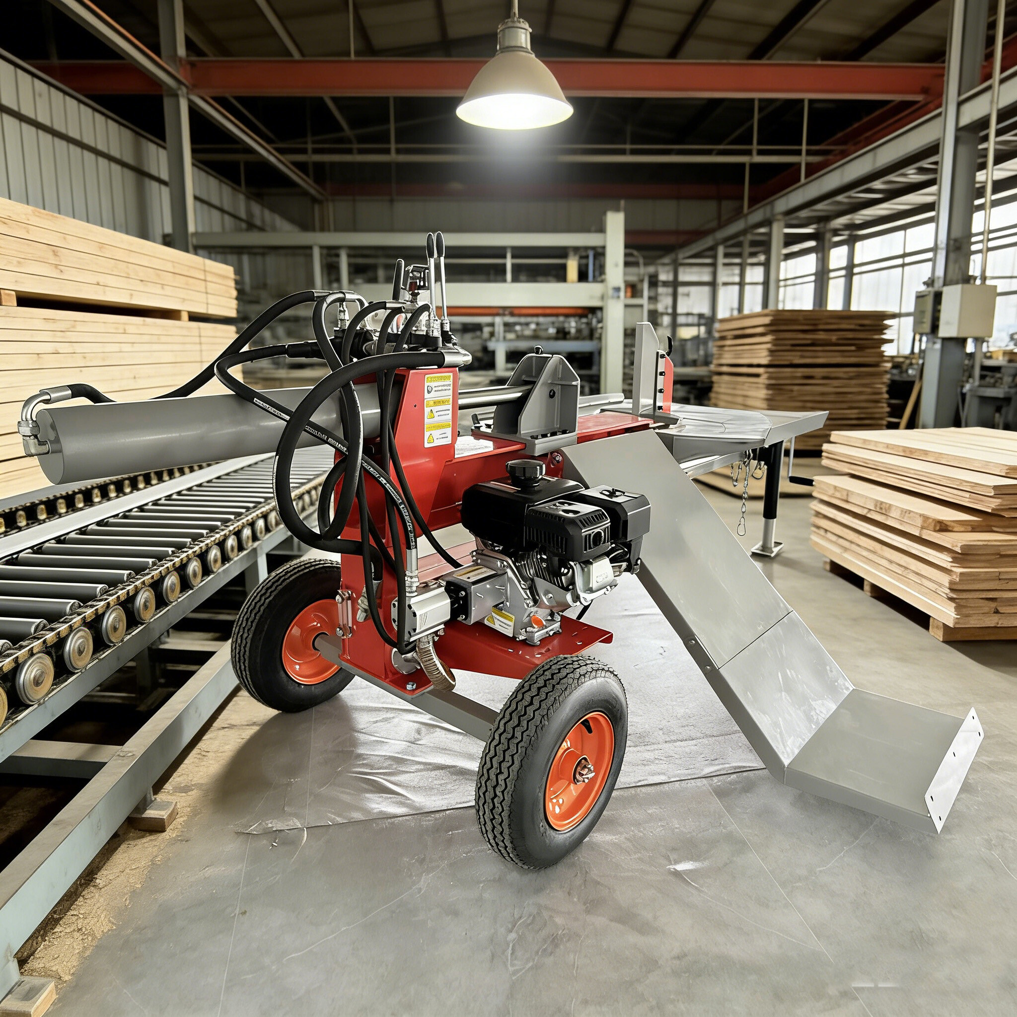 English Details Content Safety Protection Devices and Technologies for Log Splitters