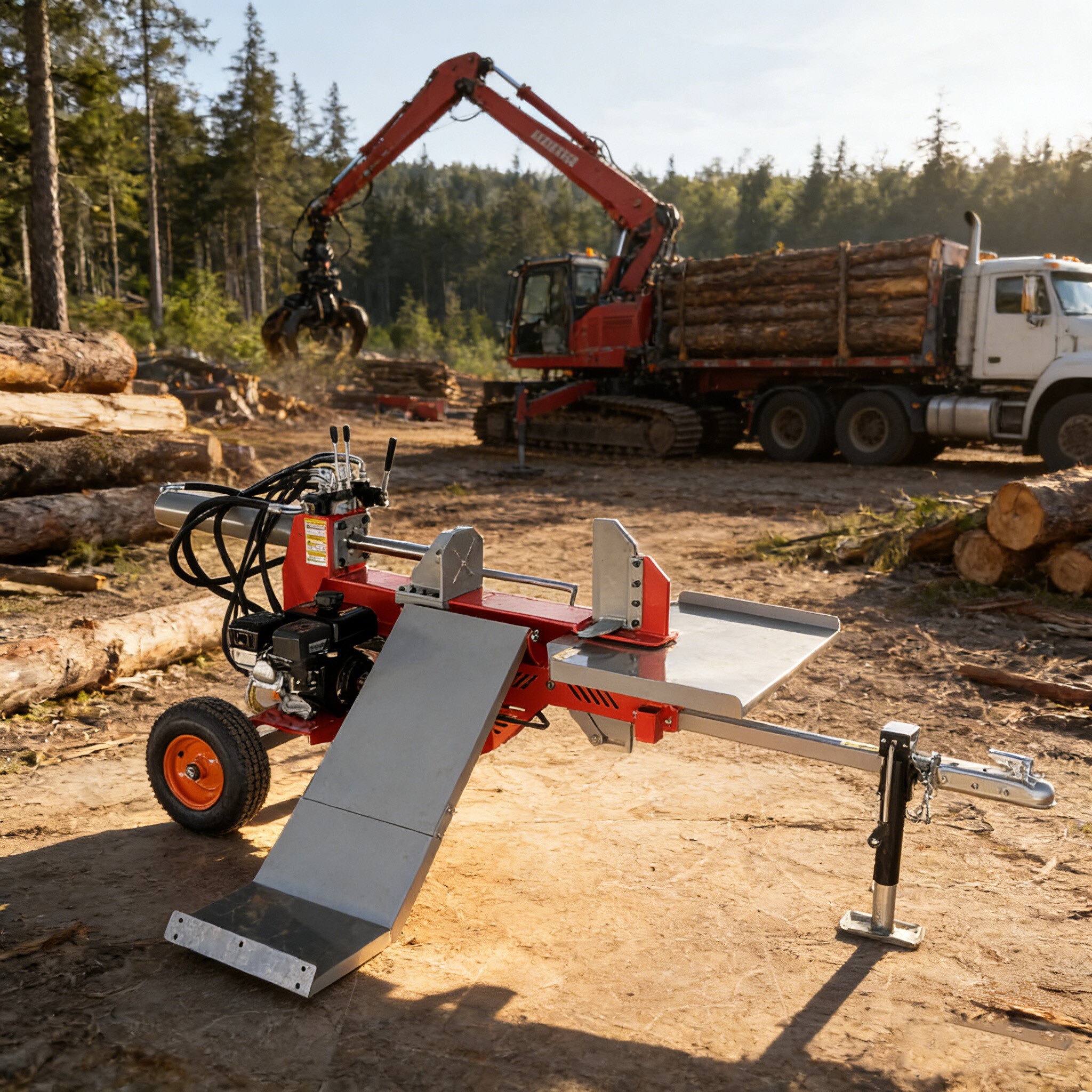 Transportation and Handling Tips for Log Splitters