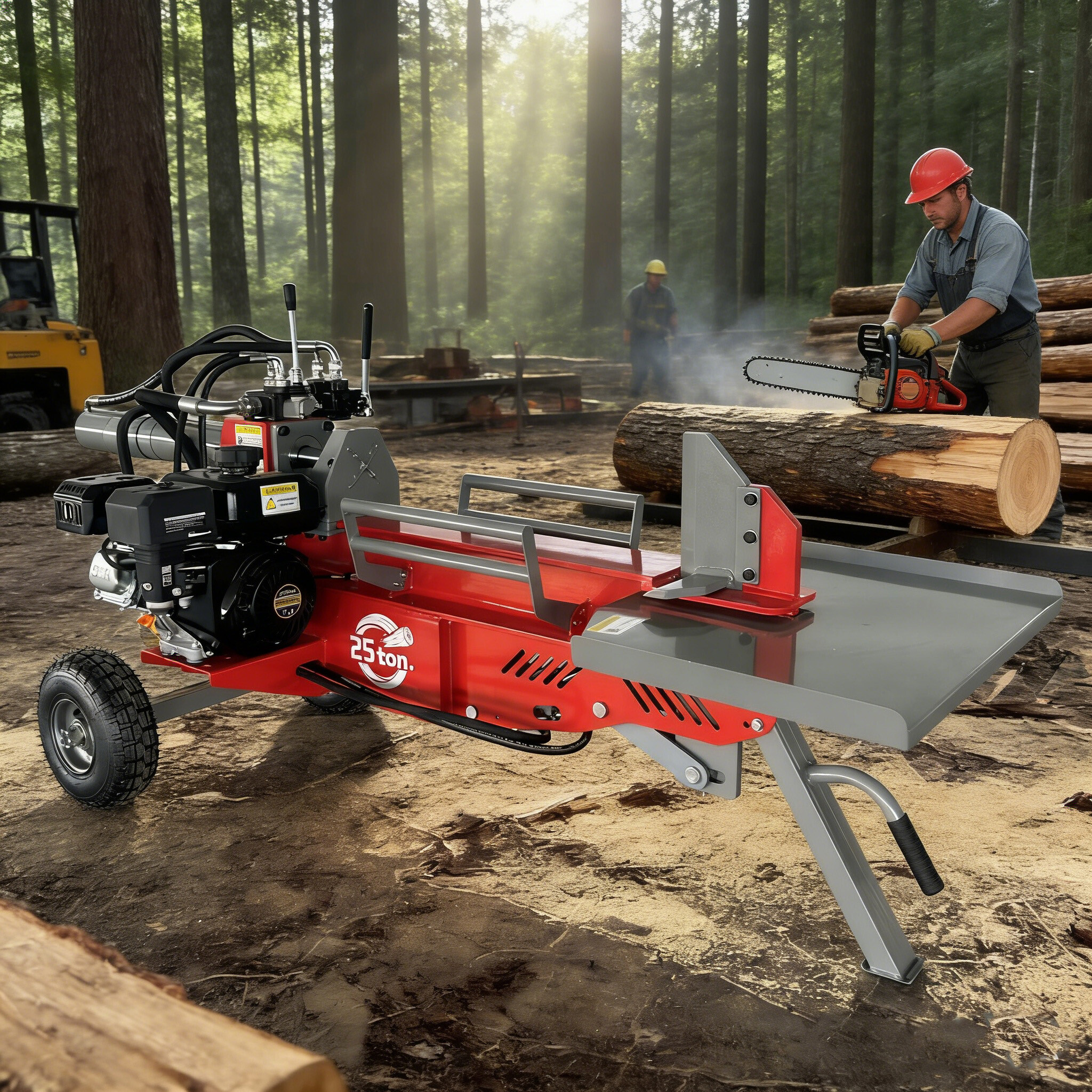 How Hydraulic Log Splitters Improve Work Efficiency