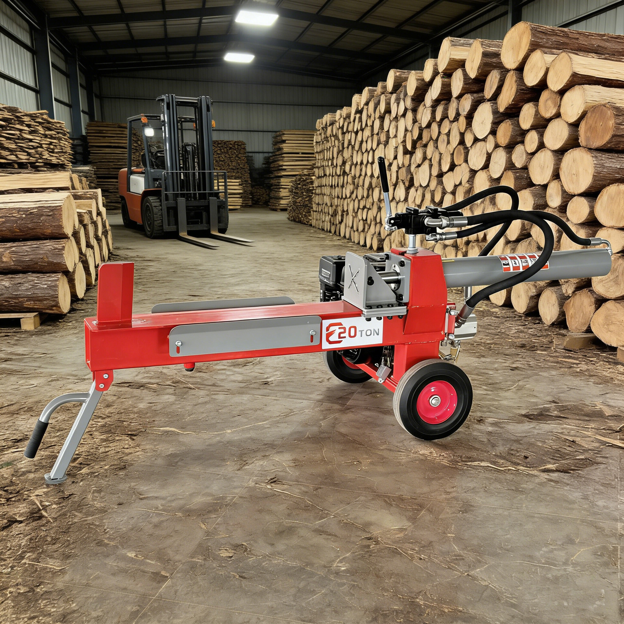 How Hydraulic Log Splitters Improve Work Efficiency
