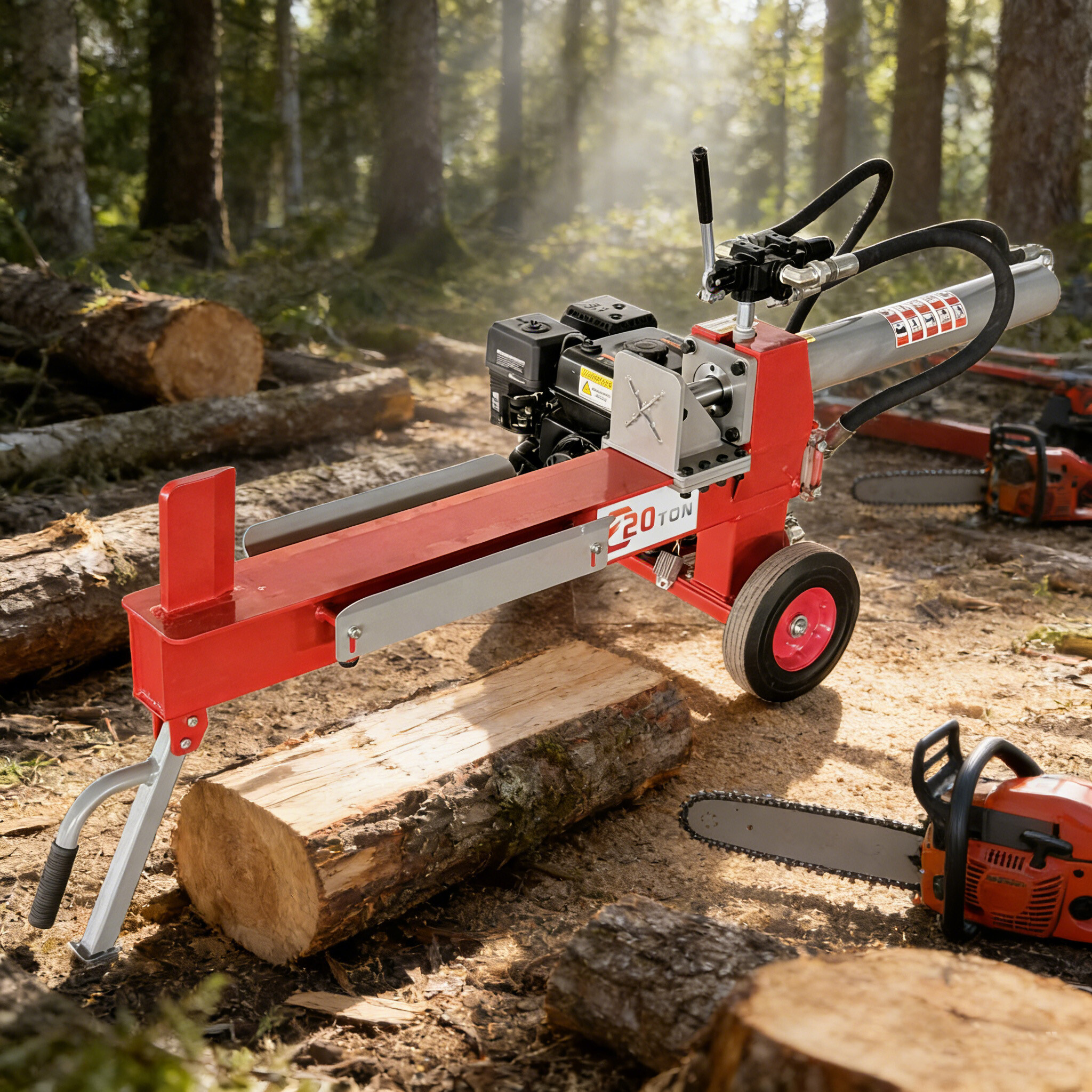 Log Splitter Efficiency and Productivity Analysis