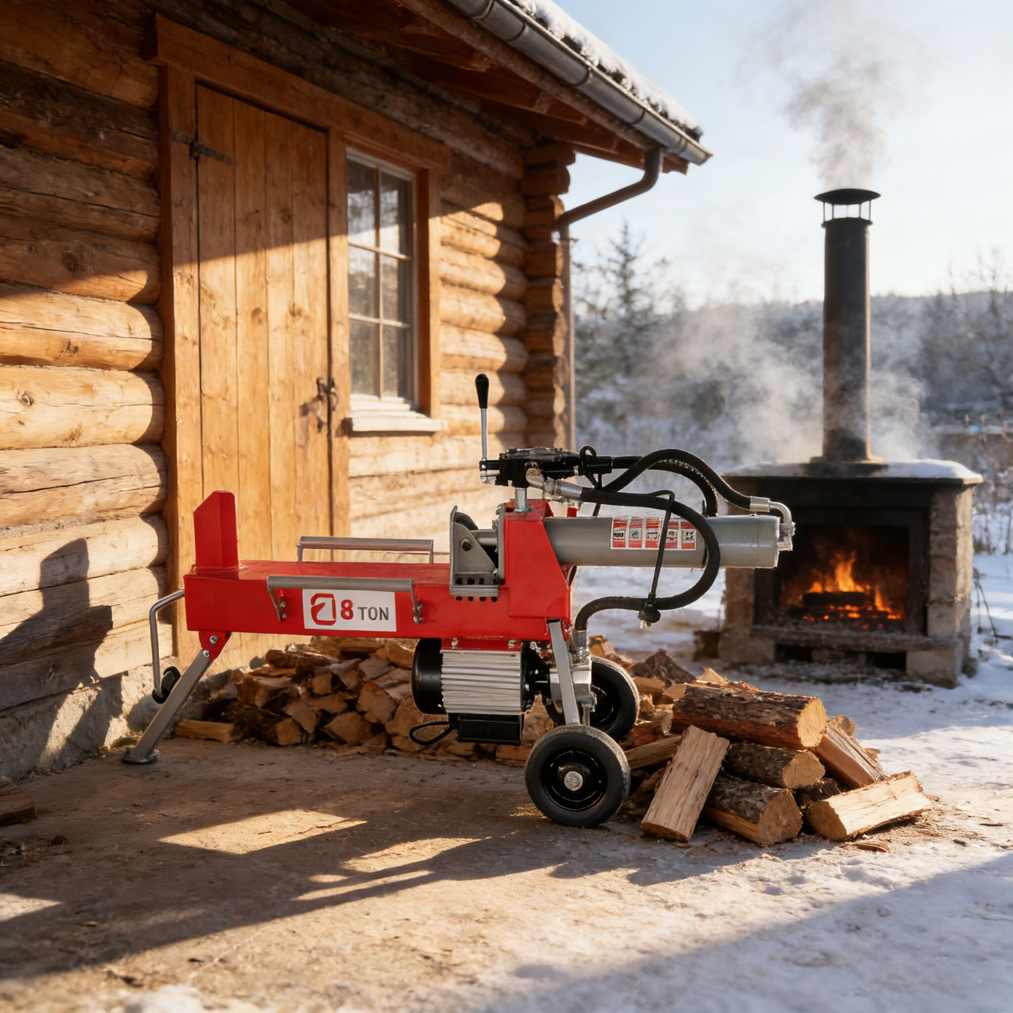 How Hydraulic Log Splitters Improve Work Efficiency