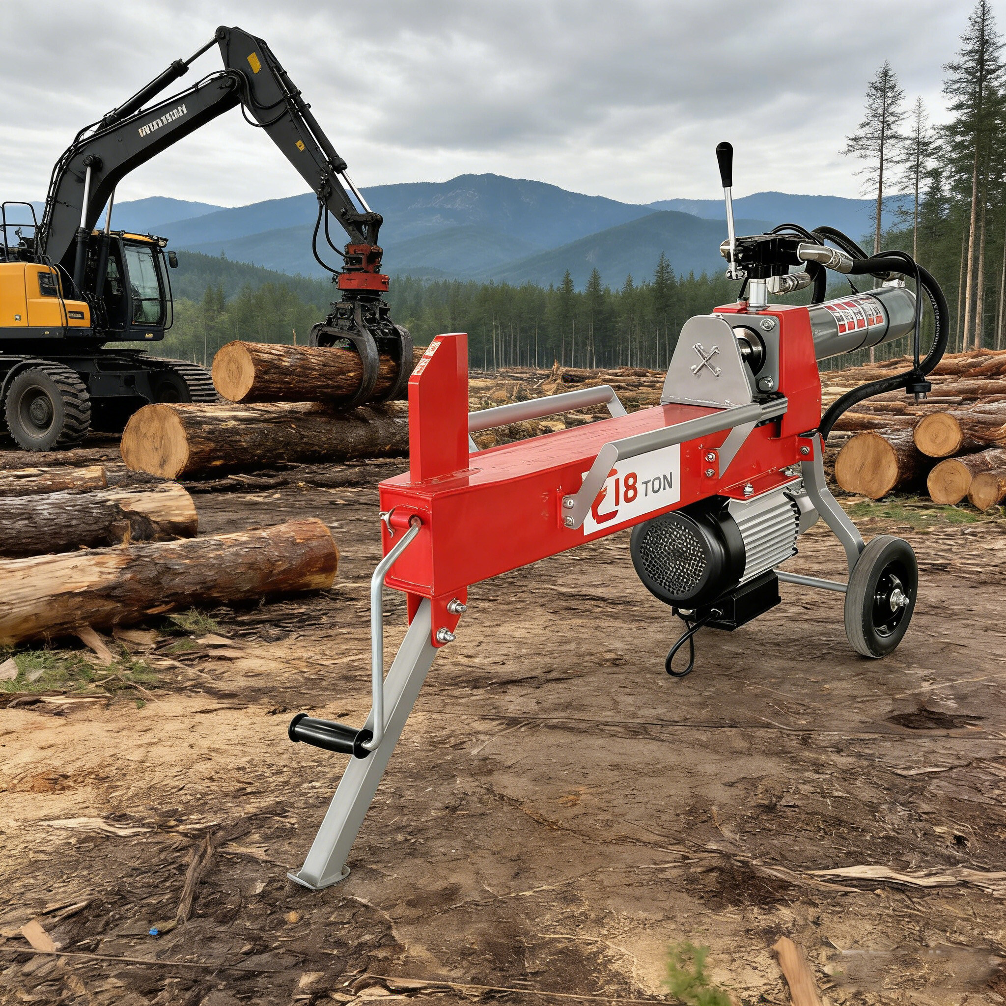 How to Achieve Efficient Wood Splitting with a Log Splitter