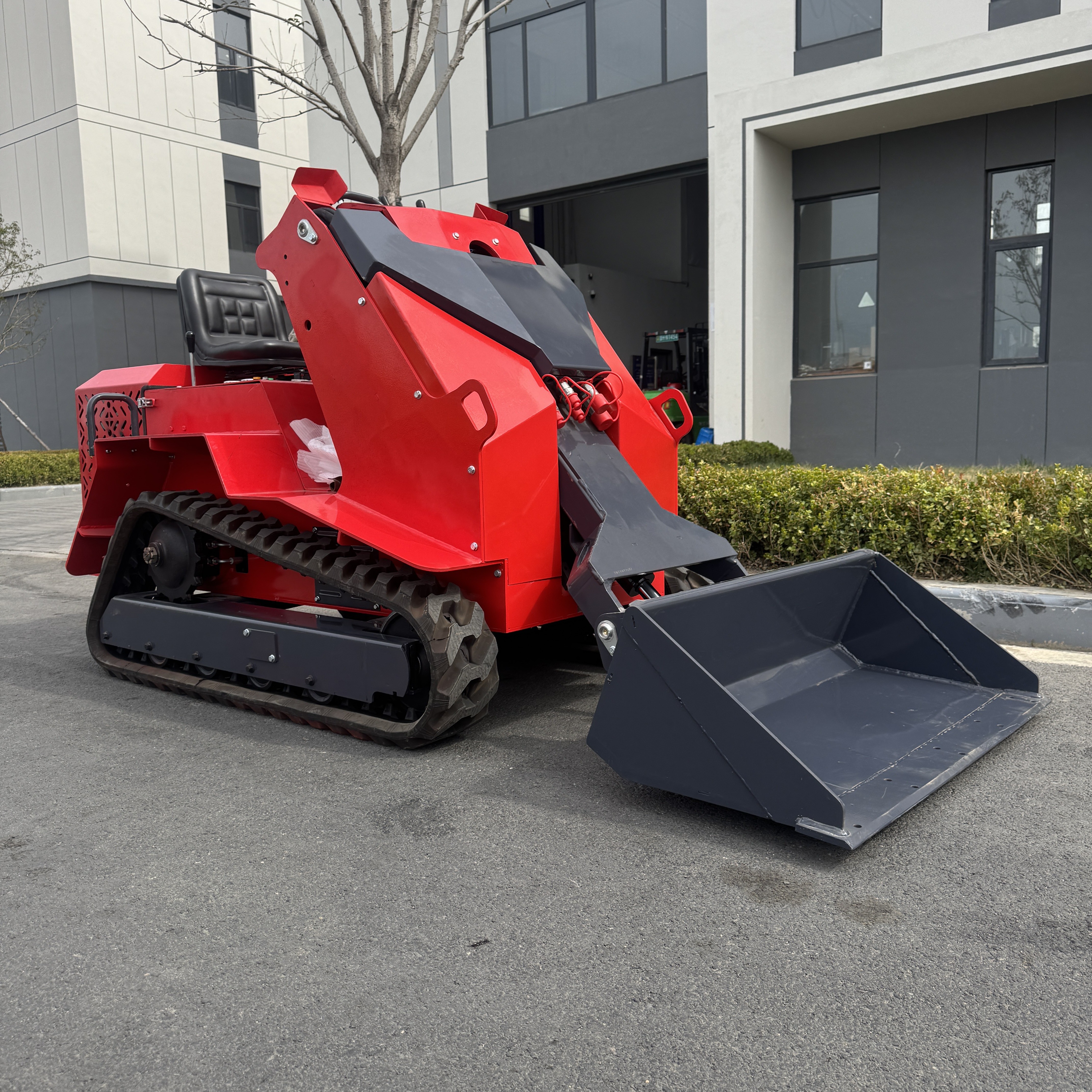 Diesel Gasoline Small Earth-Moving Machinery Mini Skid Steer Loader