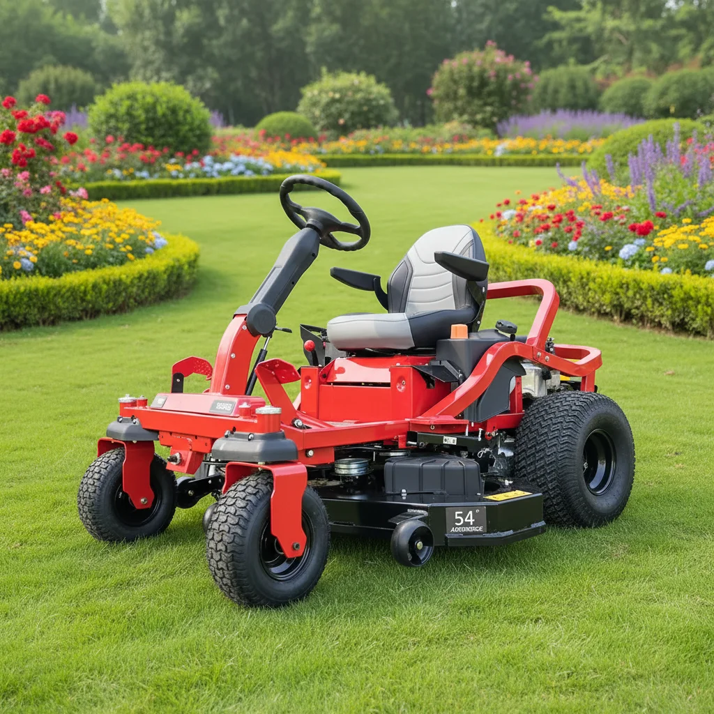 Zero Turn Lawn Mower Gasoline Engine Commercial Grass Cutter