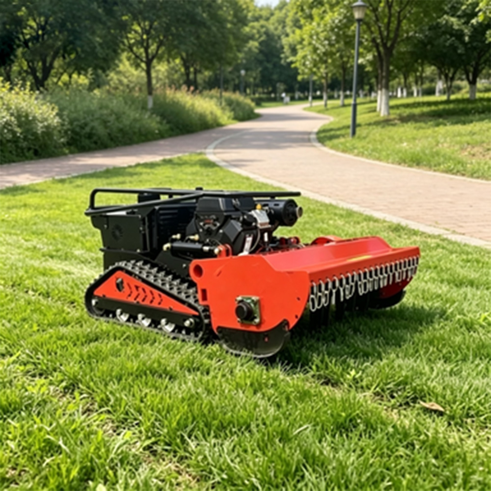 Industrial Strength Gasoline Powered Reliable Automatic Robot Lawn Mowe