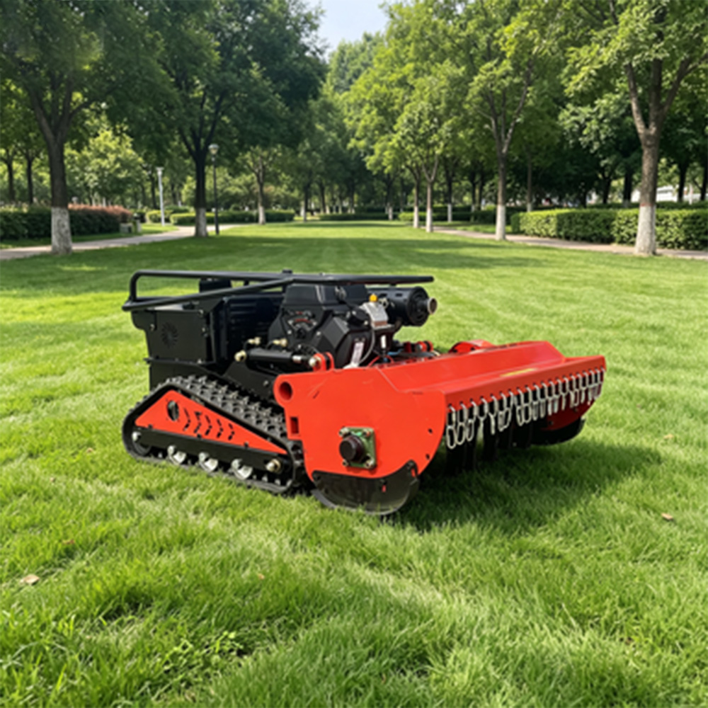 Reliable Hybrid Power Gasoline Electric Multi Terrain Lawn Mower