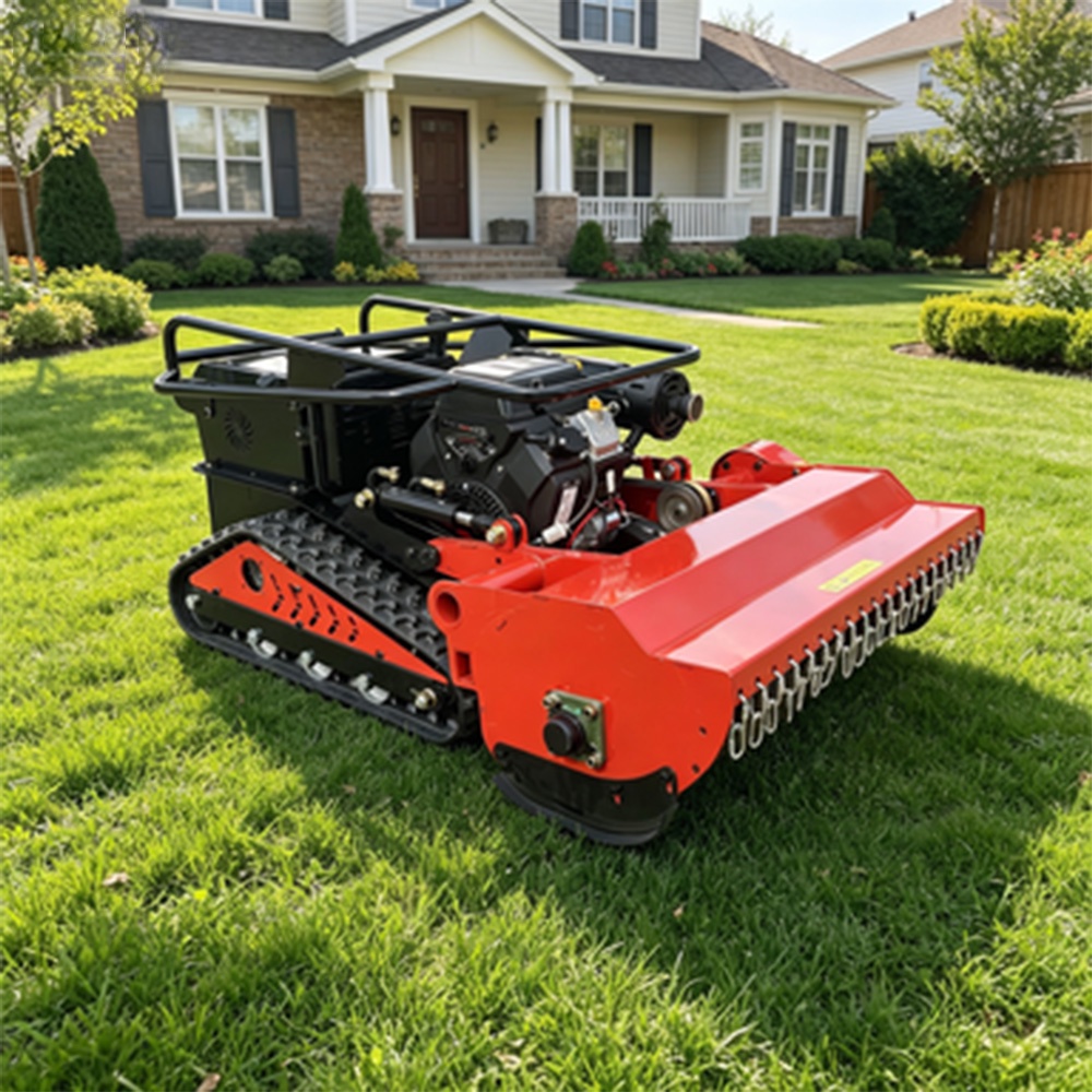 Reliable Hybrid Power Gasoline Electric Multi Terrain Lawn Mower