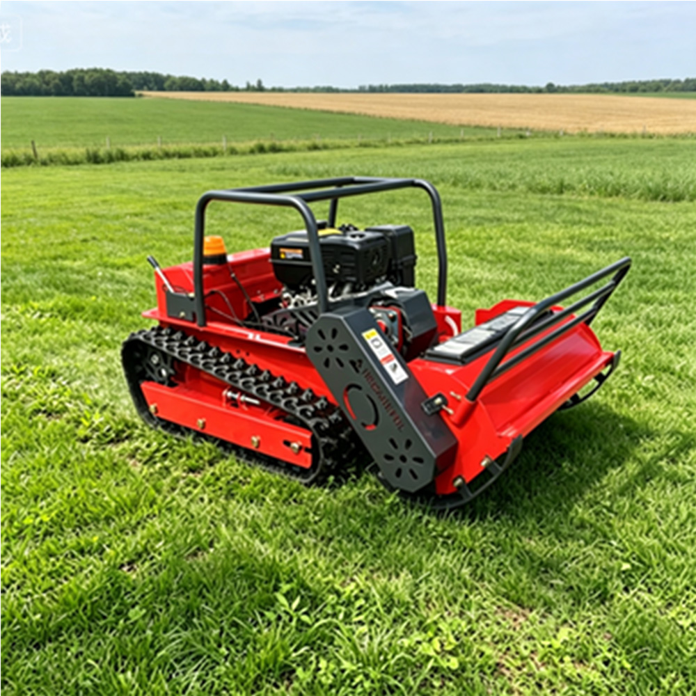 Hybrid Power Gasoline Electric Multi Terrain Robot Lawn Mower
