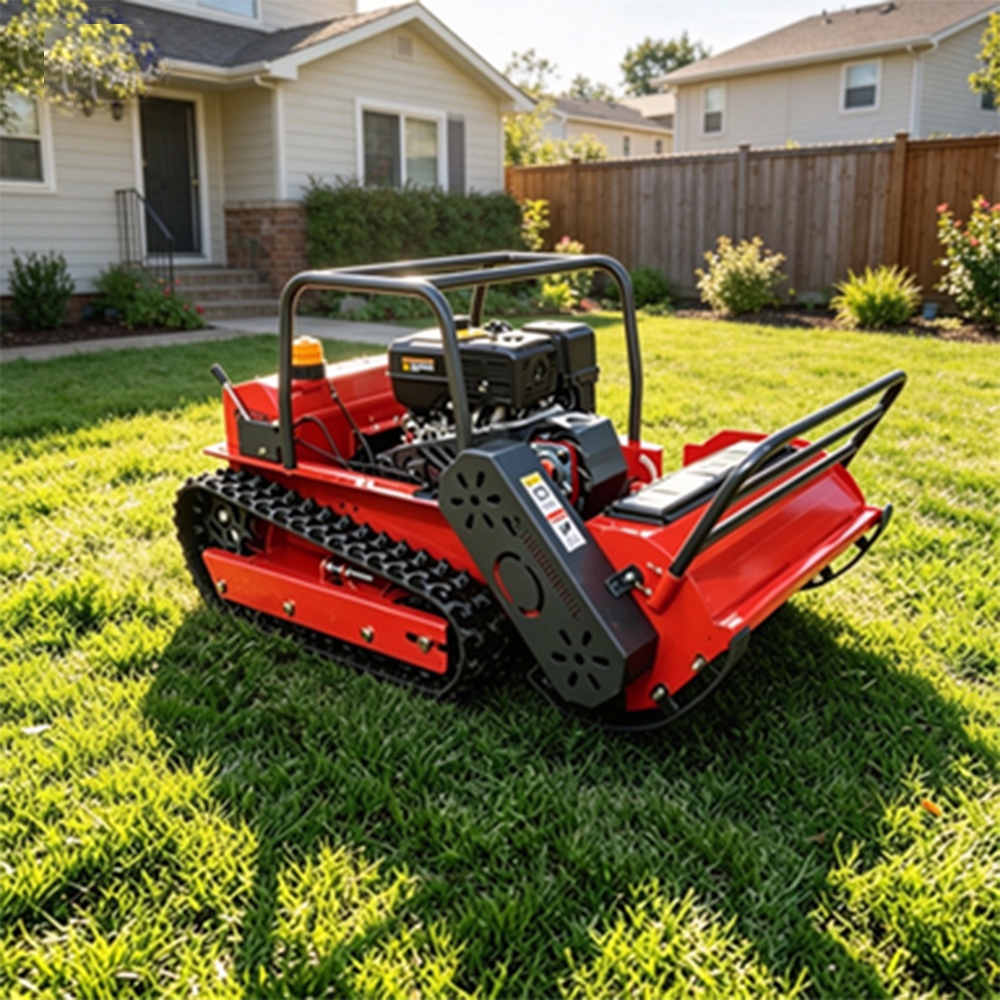 Powerful Engine Performance Wide Cutting Deck Professional Robot Lawn Mower