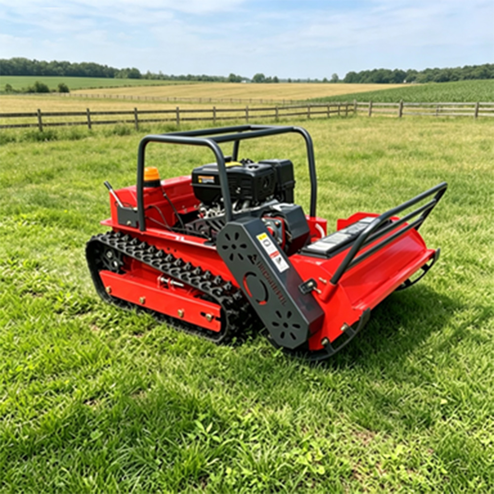 Reliable Hybrid Power Gasoline Electric Multi Terrain Lawn Mower