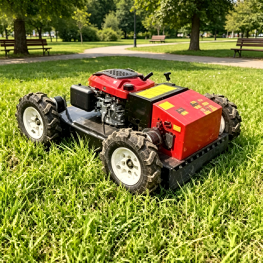 High Torque Gasoline Electric Hybrid Professional Robot Lawn Mower
