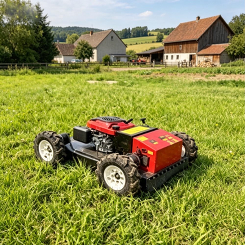 4WD Drive Hybrid Power Robot Lawn Mower