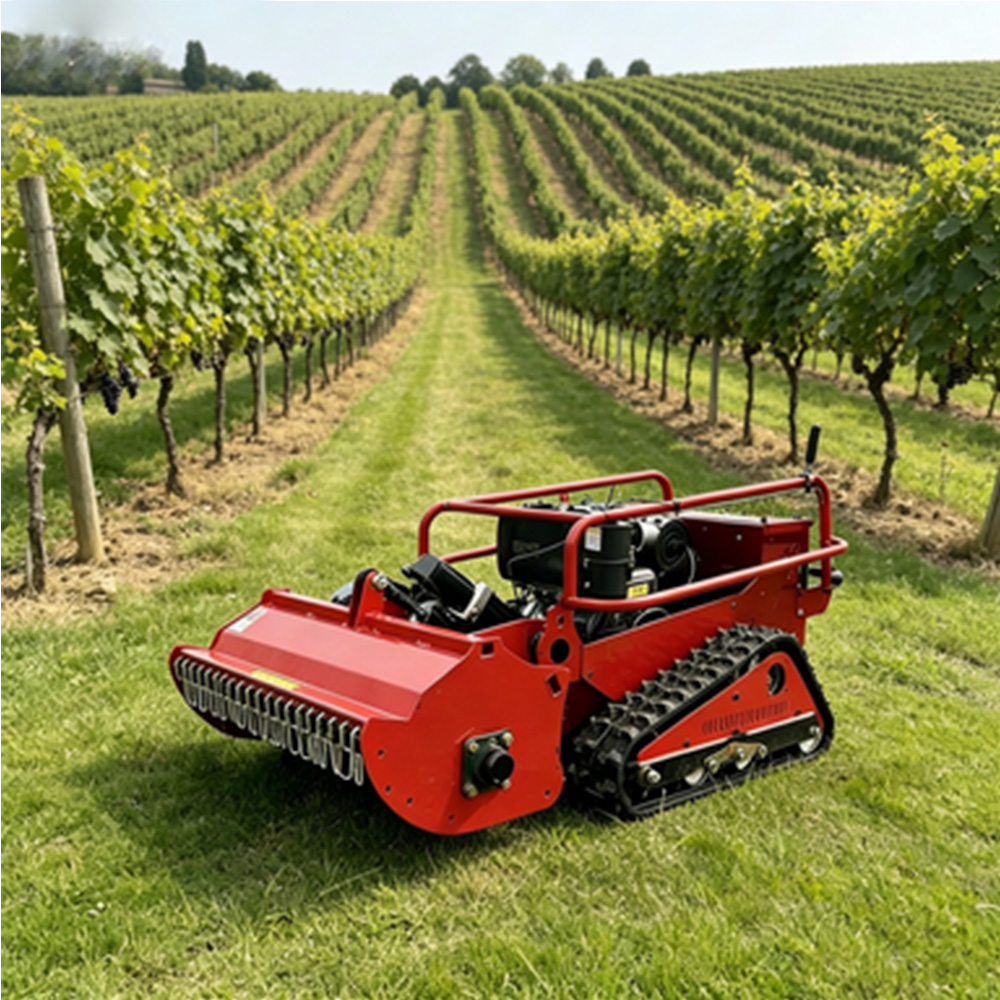 Industrial Grade Hybrid Power Robot Remote Control Lawn Mower