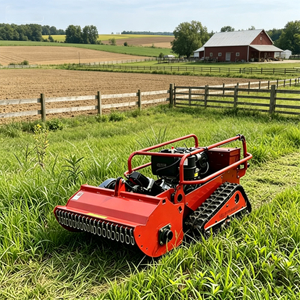 Hybrid Power Professional Robot Remote Control Lawn Mower 
