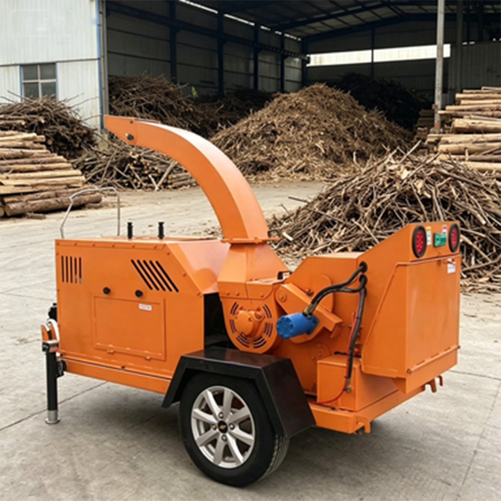 High Pressure Durable Stable Production Diesel High Industrial Wood Chipper