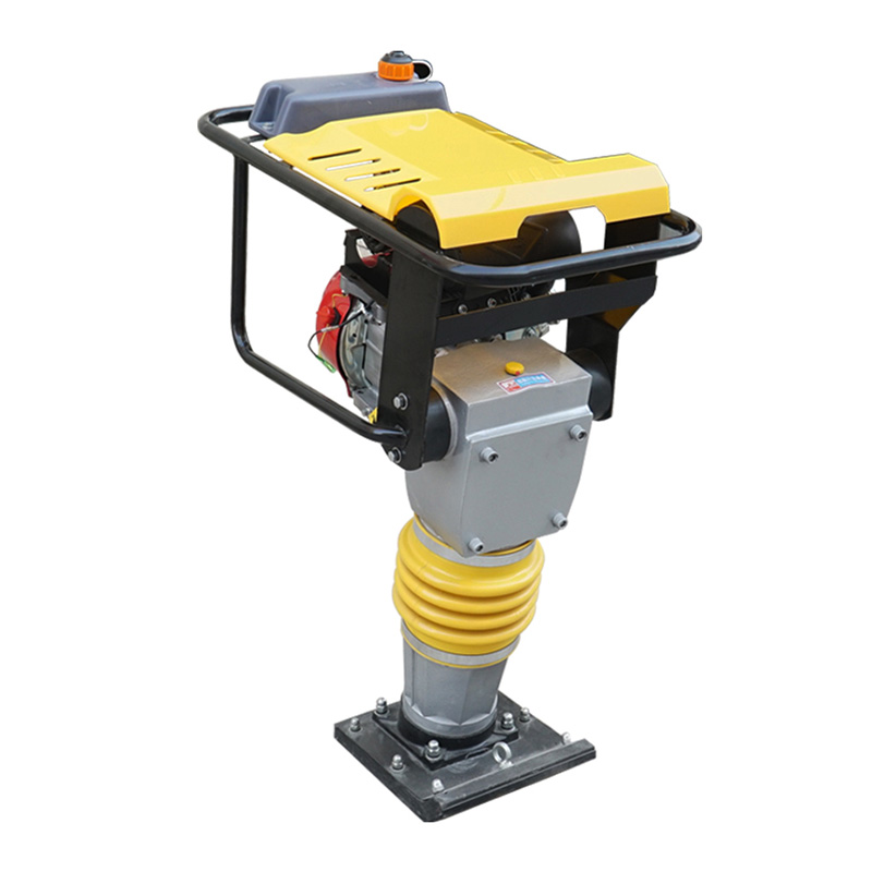 Gasoline Engine Construction Vibratory Rammer Jumping Jack Tamping Compactors