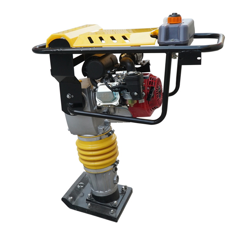 Gasoline Engine Construction Vibratory Rammer Jumping Jack Tamping Compactors