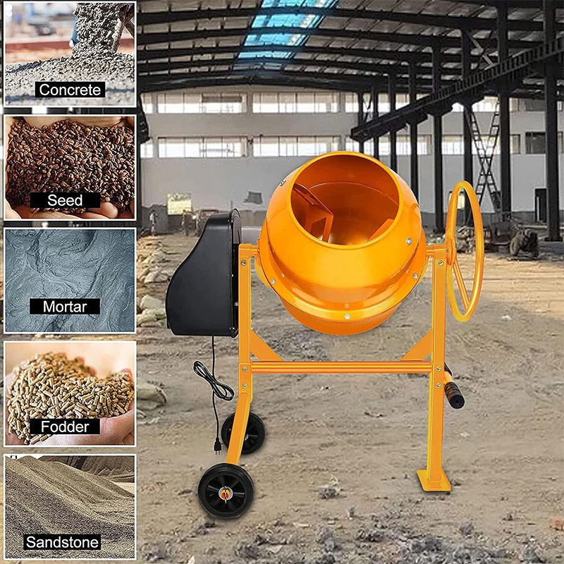 70L 120L 140L 160L 180L 200L 220L 240L Small Portable Concrete Mixers Electric Gasoline Cement Mixer