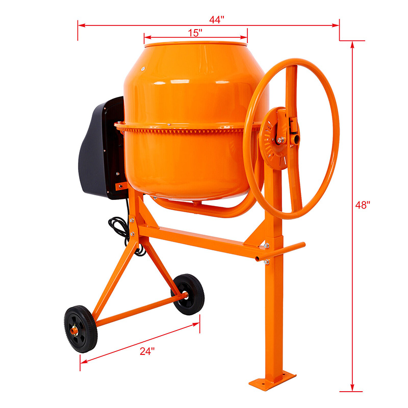 70L 120L 140L 160L 180L 200L 220L 240L Small Portable Concrete Mixers Electric Gasoline Cement Mixer