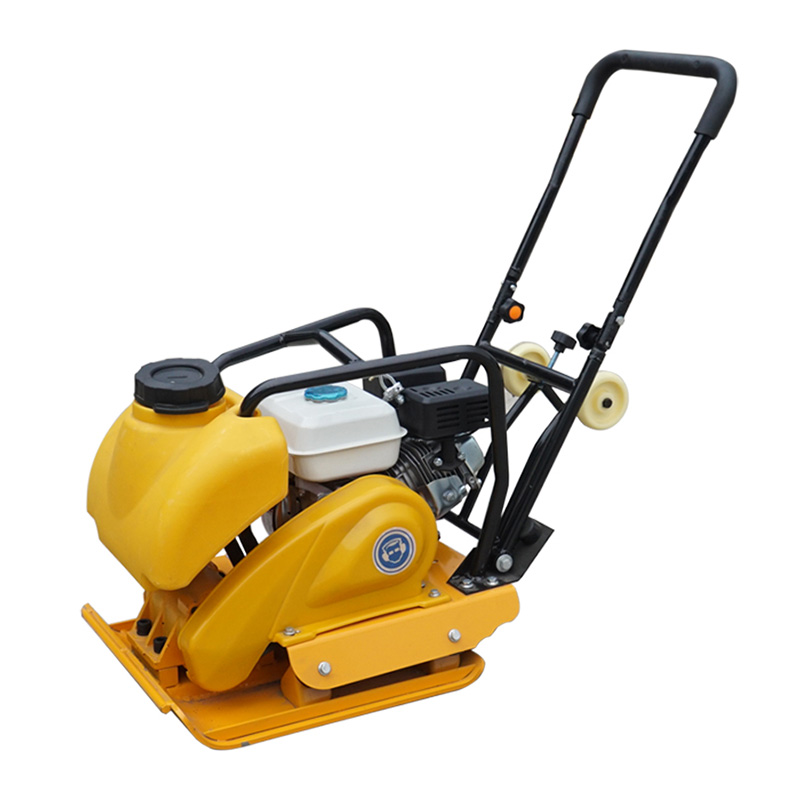 Gasoline Plate Compactor C90T Vibratory Machine Road Pavement Portable Plate Compactor