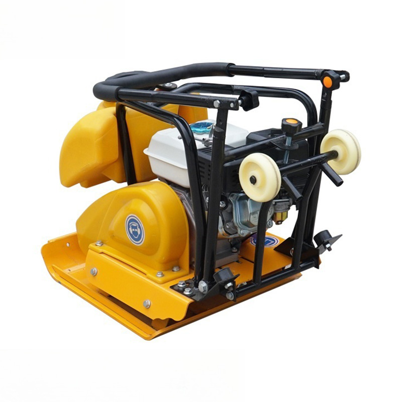 Gasoline Plate Compactor C90T Vibratory Machine Road Pavement Portable Plate Compactor
