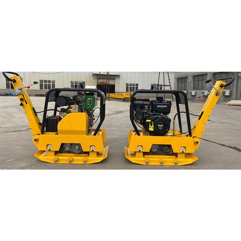 Vibration Plate Compactor 210kg Reversible Double Way Road Machinery Gasoline Plate Compactor