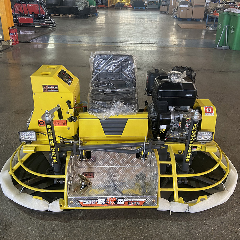 Gasoline Helicopter Driving Type Floor Concrete Smooth Finishing Machine Ride on Power Trowel