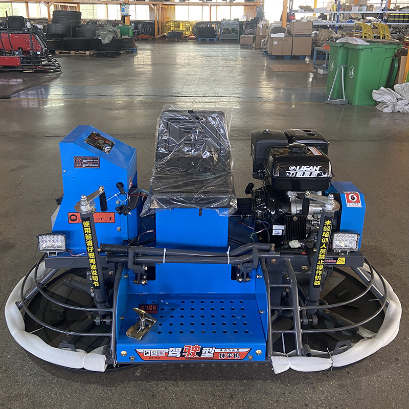 Gasoline Helicopter Driving Type Floor Concrete Smooth Finishing Machine Ride on Power Trowel