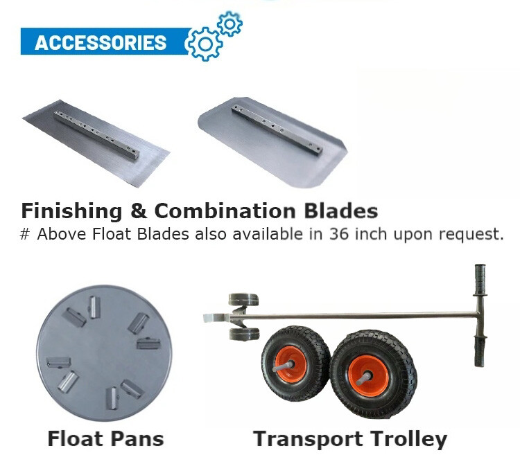Driving Type Concrete Finishing Machine Double Pan Ride on Power Trowel High-Speed