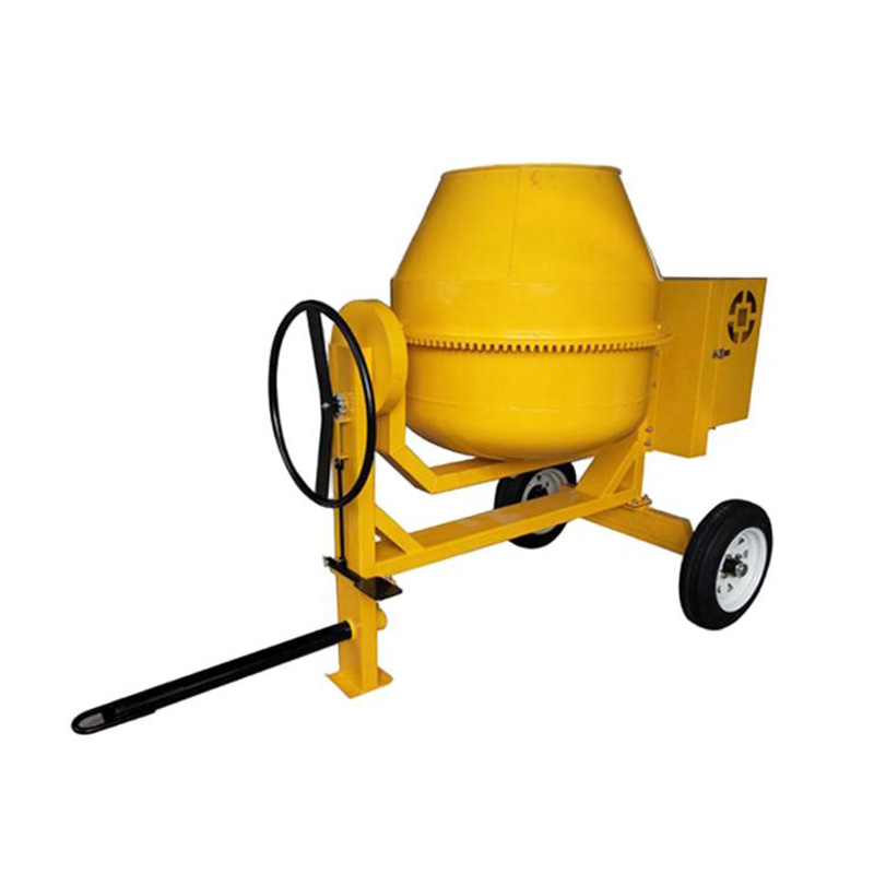 Mobile Concrete Mixer Machine 350L 400L 500L Small Gasoline Diesel Seft-Load Concrete Mixer