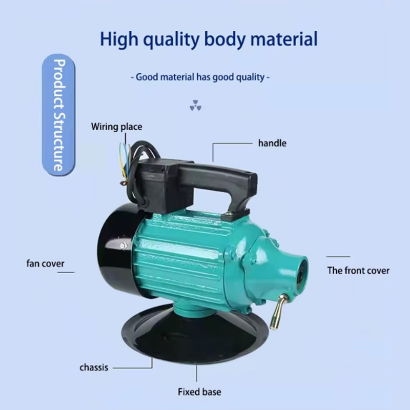 Construction Internal Concrete Vibrator Small Portable Electric Concrete Poker Vibrator